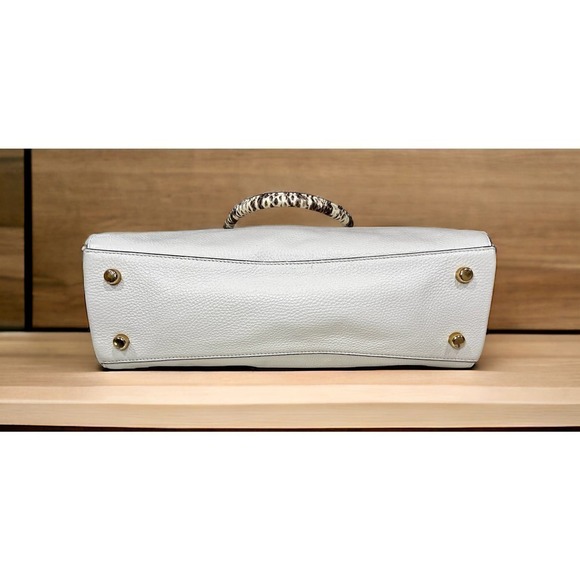 Coach F76642 Pebbled Leather Mia Satchel Bag - Picture 5 of 12